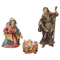 Holy Family : Wood carved...