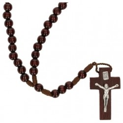 Rosary rope  Wood Brown