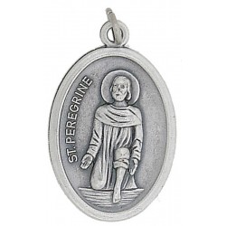 Medal 22 mm Ov  St. Peregrine