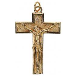 Croix métal doré 35 X 26 mm
