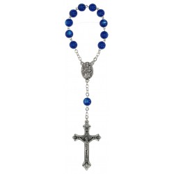 Rosary  Dark Blue  8 mm
