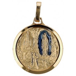 Médaille App. Lourdes 16 mm...