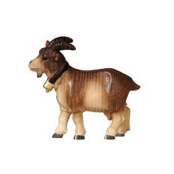 Goat: wood carving nativity...