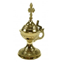 Incense burner  14 cm  Brass