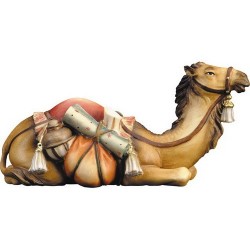 Camel laying : Wood carved...