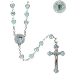 Rosary  Iridescent Blue...
