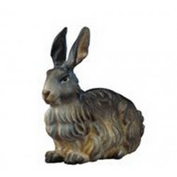 Hare : Wood carved...