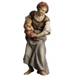 Shepherd with baby : Wood...
