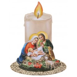 Nativity / Candle  10 X H13...