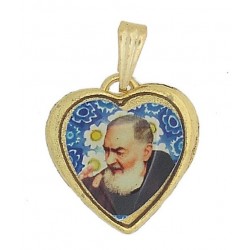 Medal 18 mm  St. Padre Pio...