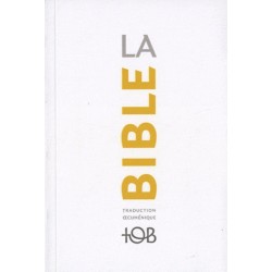 Bible TOB - Brochée souple