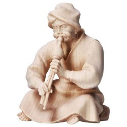 Shepherd Flute Sitting With...