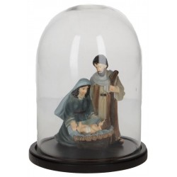 Nativity in a 20cm globe