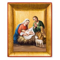 Icon  13 X 11 cm  Nativity