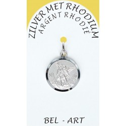 Rhodium Silver Medal  St...
