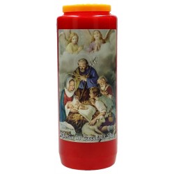 9 days candle / red / Nativity