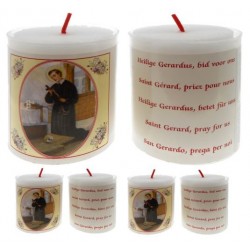 Set of 4 candles  St Gerard...