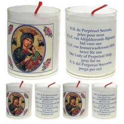Set of 4 candles  Our Lady...
