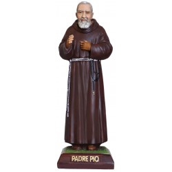 Beeld  Padre Pio 40 cm in hars