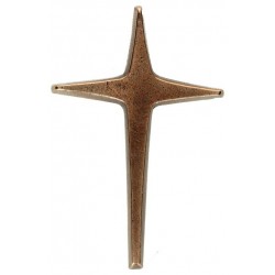 Kruis in brons 10.5 cm