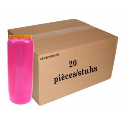Box of 20 9 days candles  Pink