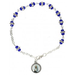 Bracelet Cristal bleu - Strass