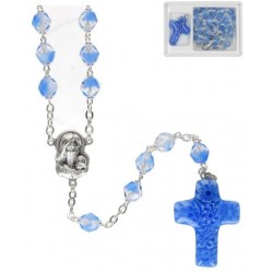 Rosary in Murano glass with...