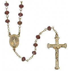 Rosary  Semicrystal  Amétyste