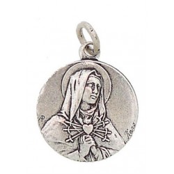 Medal 15 mm  Our Lady of 7...