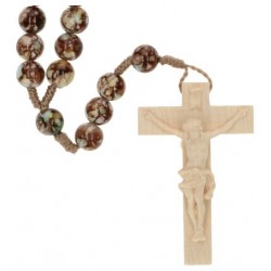 Rosary rope  Wood Brown...