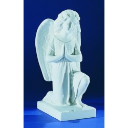 Angel  24 cm white marble...
