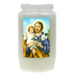 Candle 3 Days / white / St...