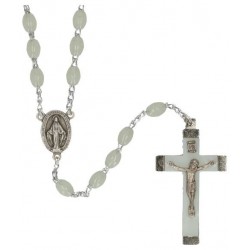 Off-white rosary...