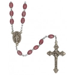 Amethist rosary...