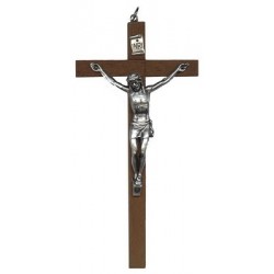 Kruisbeeld - 13 cm - Hout