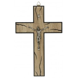 Wall Cross 23 cm  Brown and...
