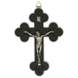 Kruisbeeld - 16 cm - Zwart...