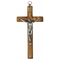 Kruisbeeld 16 cm Olijvenhout