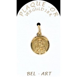Médaille plaqué-or - Perp....