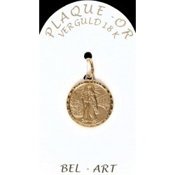 Medaille plaqué-goud - OLV...