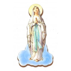 car magnet plate  Our Lady...