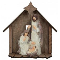 Set of 3 - Nativity in Crib...