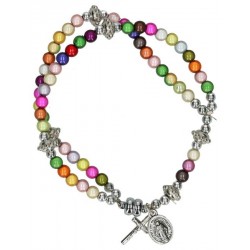 Rosary Bracelet Multicolor