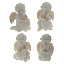 Angel kneeling heart   5 cm...