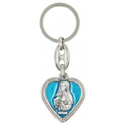 key ring  St. Rita  Blue Email