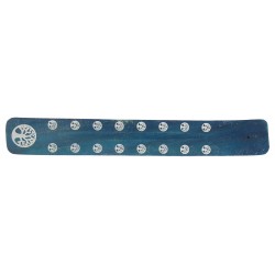 Blue wooden incense stick...