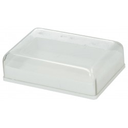 plastic box 6.5 X 5.5 X 2.2 cm