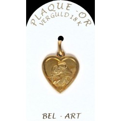 Medaille plaqué-goud - H....