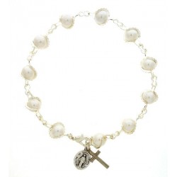 Bracelet-dizainier - blanc...