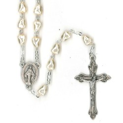 Rosary  glass  White